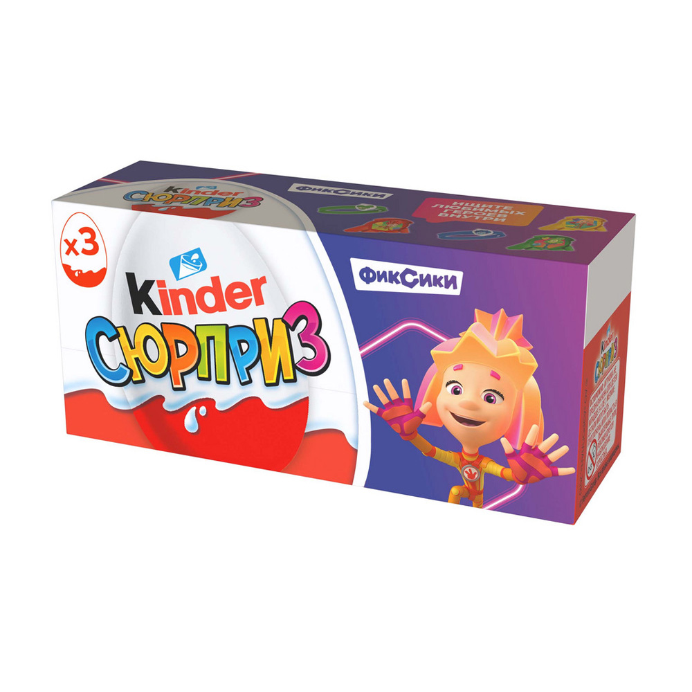 Изображение товара Шоколадное Яйцо Kinder Сюрприз 60г