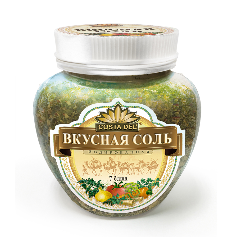 Изображение товара Соль Costa Del Вкусная 7 Блюд 400г