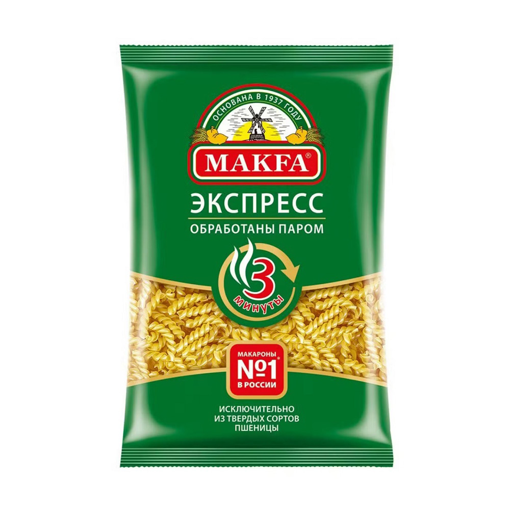 Изображение товара Макаронные Изделия Makfa Спираль Экспресс 400г