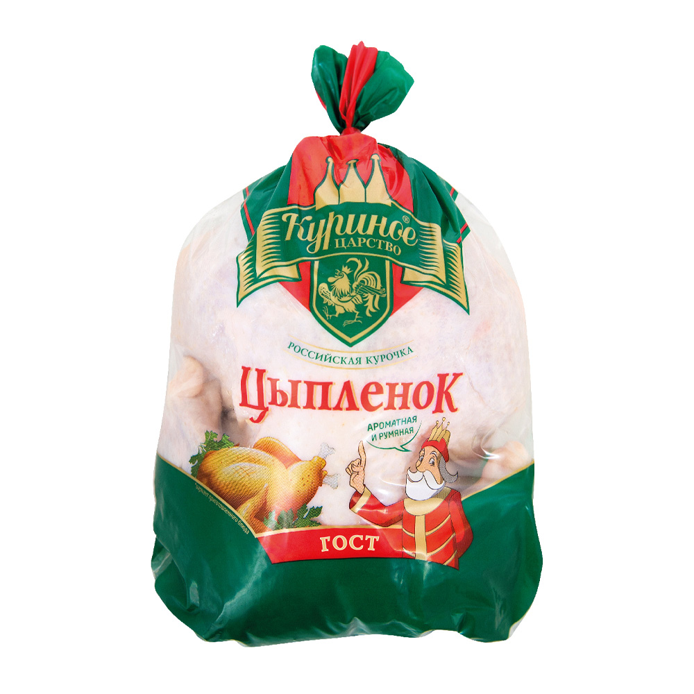 Изображение товара Тушка Цыпленка-Бройлера Куриное Царство Охлажденная
