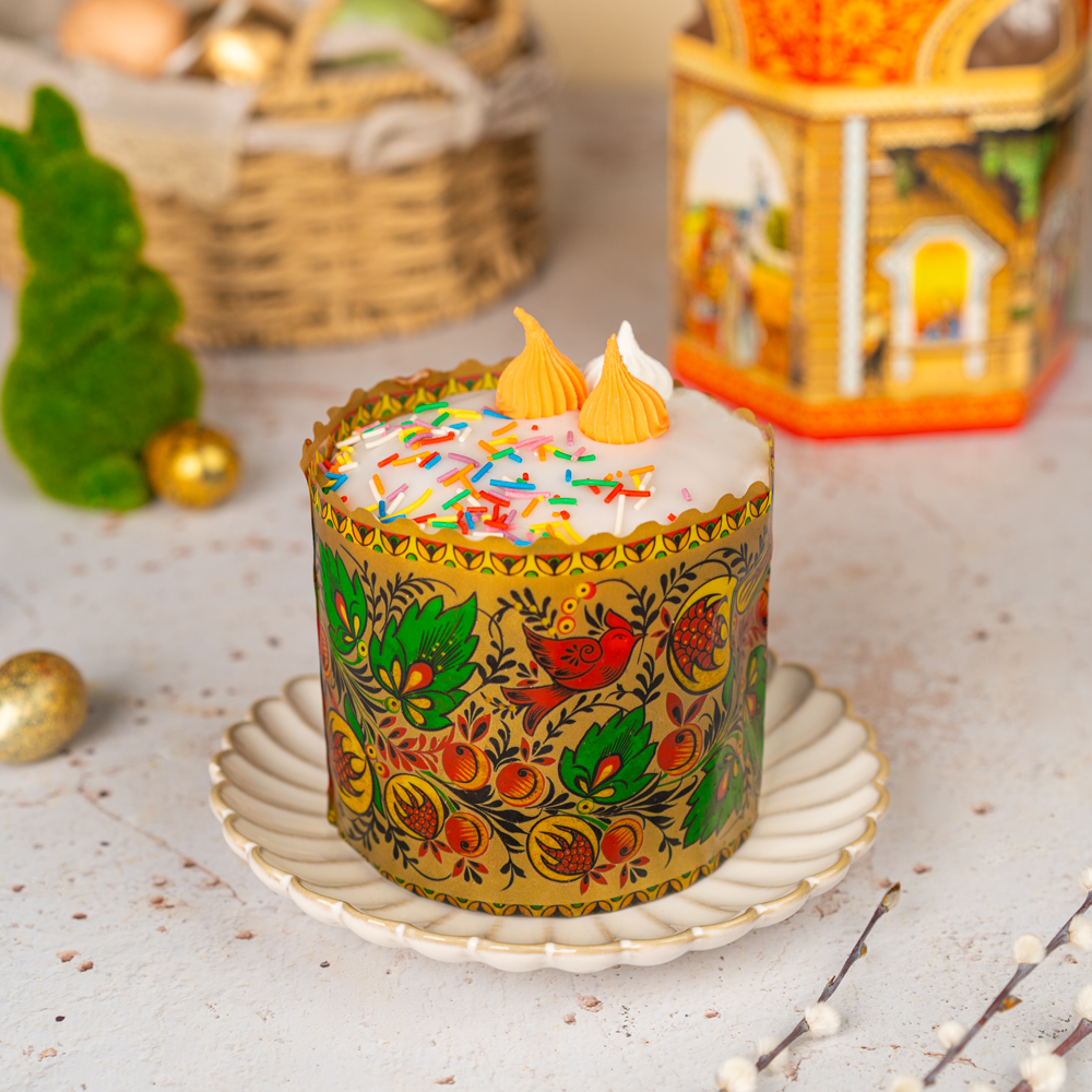 Изображение товара Кулич Творожный ПЕКАРНЯ SPAR 0.4 кг