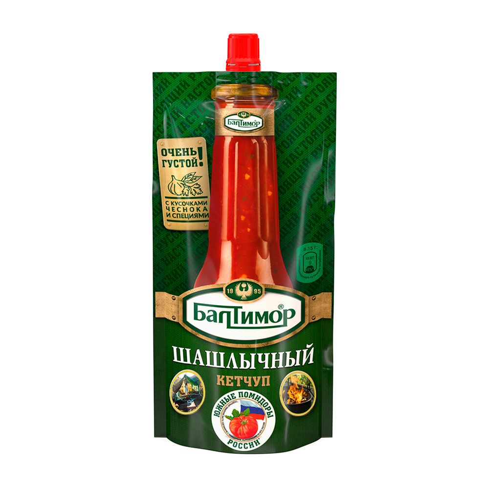 Купить кетчуп балтимор шашлычный 260г дой пак с доставкой на дом в ...