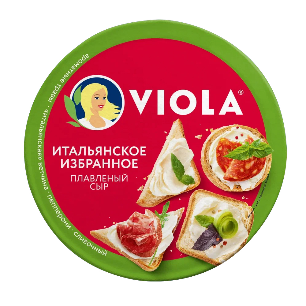 Изображение товара Сыр Плавленый Viola Итальянское Избранное 130г