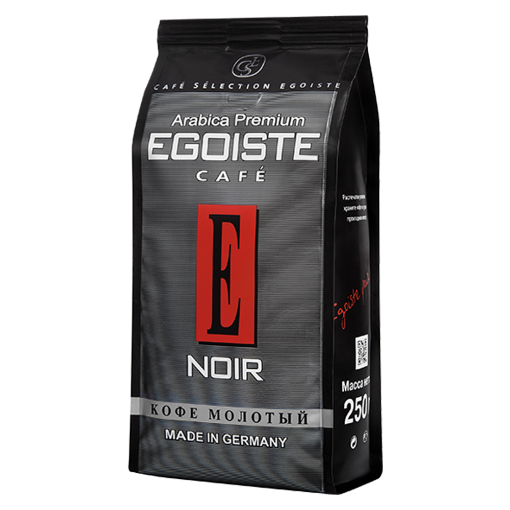 Изображение товара Кофе Молотый Egoiste Noir 250г