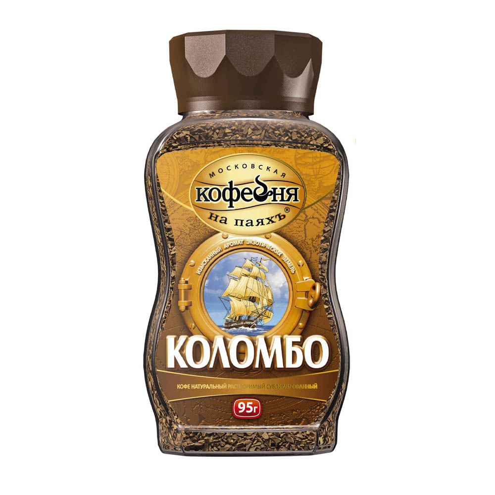 Изображение товара Кофе Растворимый Коломбо 95г Стекло