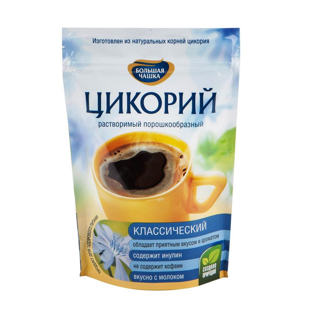 Изображение товара Цикорий Большая Чашка Растворимый Порошкообразный 85г