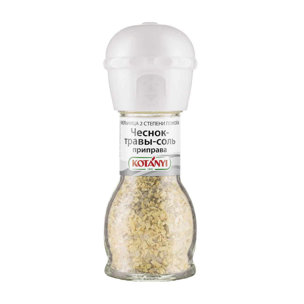 Изображение товара Приправа Kotanyi Чеснок Травы Соль Мельница 50г