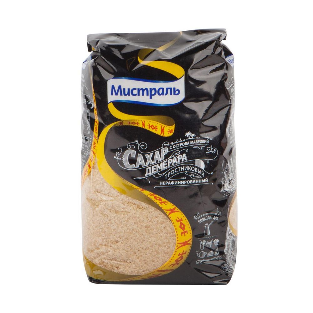 Изображение товара Сахар Демерара Мистраль Тростниковый Нерафинированный 900г