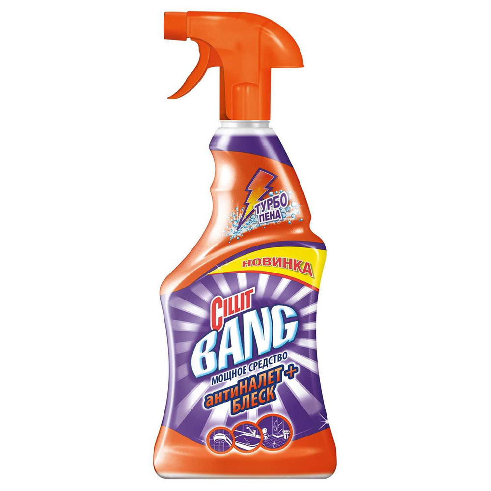 Изображение товара Средство Чистящее Cillit Bang Антиналет+Блеск 750мл