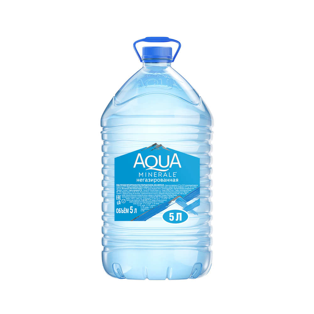 Купить вода aqua minerale негазированная 5л с доставкой на дом в ...