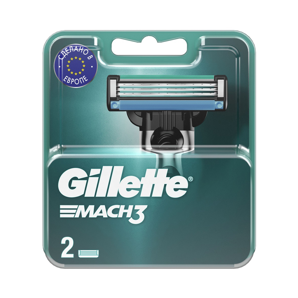 Изображение товара Gillette Mach3 сменные кассеты 2 шт