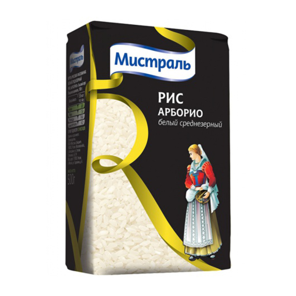 Изображение товара Рис Мистраль Арборио 500г