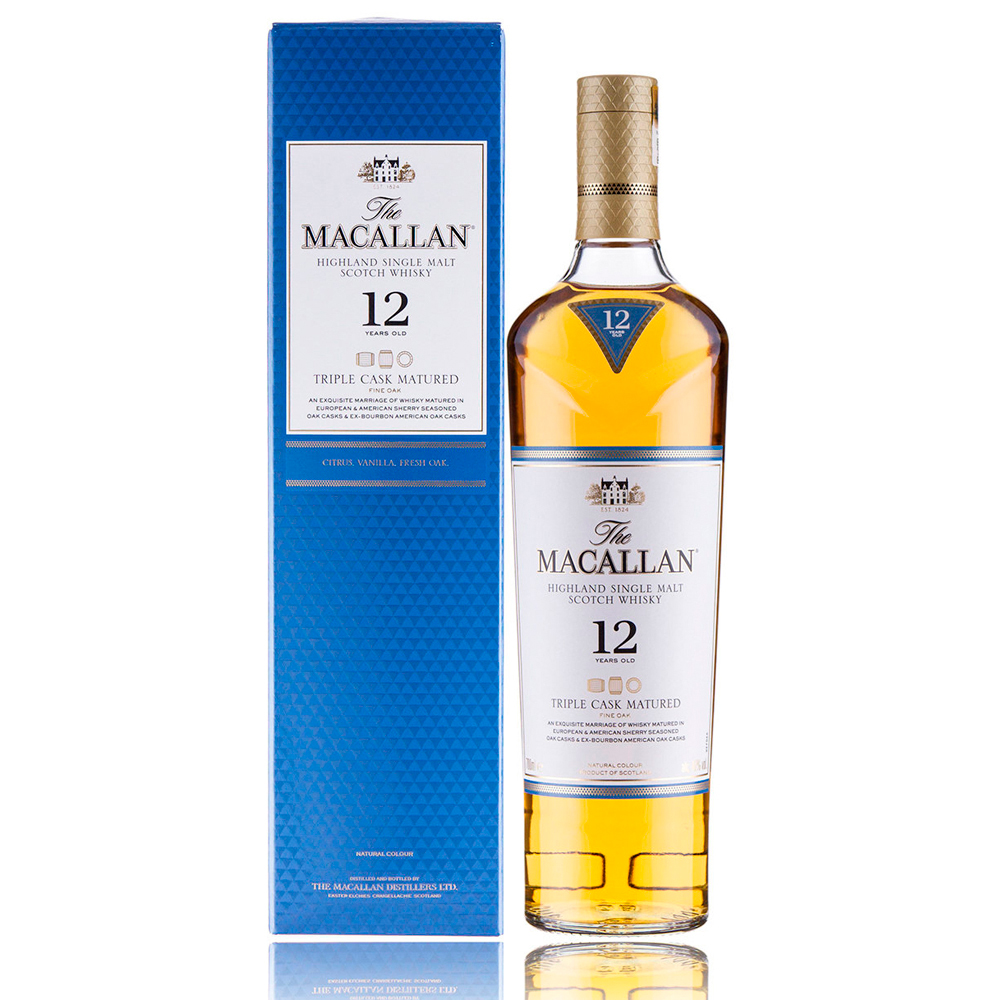 Виски макаллан 12 трипл каск. Macallan 12 Triple Cask. Макаллан 12 односолодовый. Макаллан 12 0.7. Виски Макаллан трипл Каск.