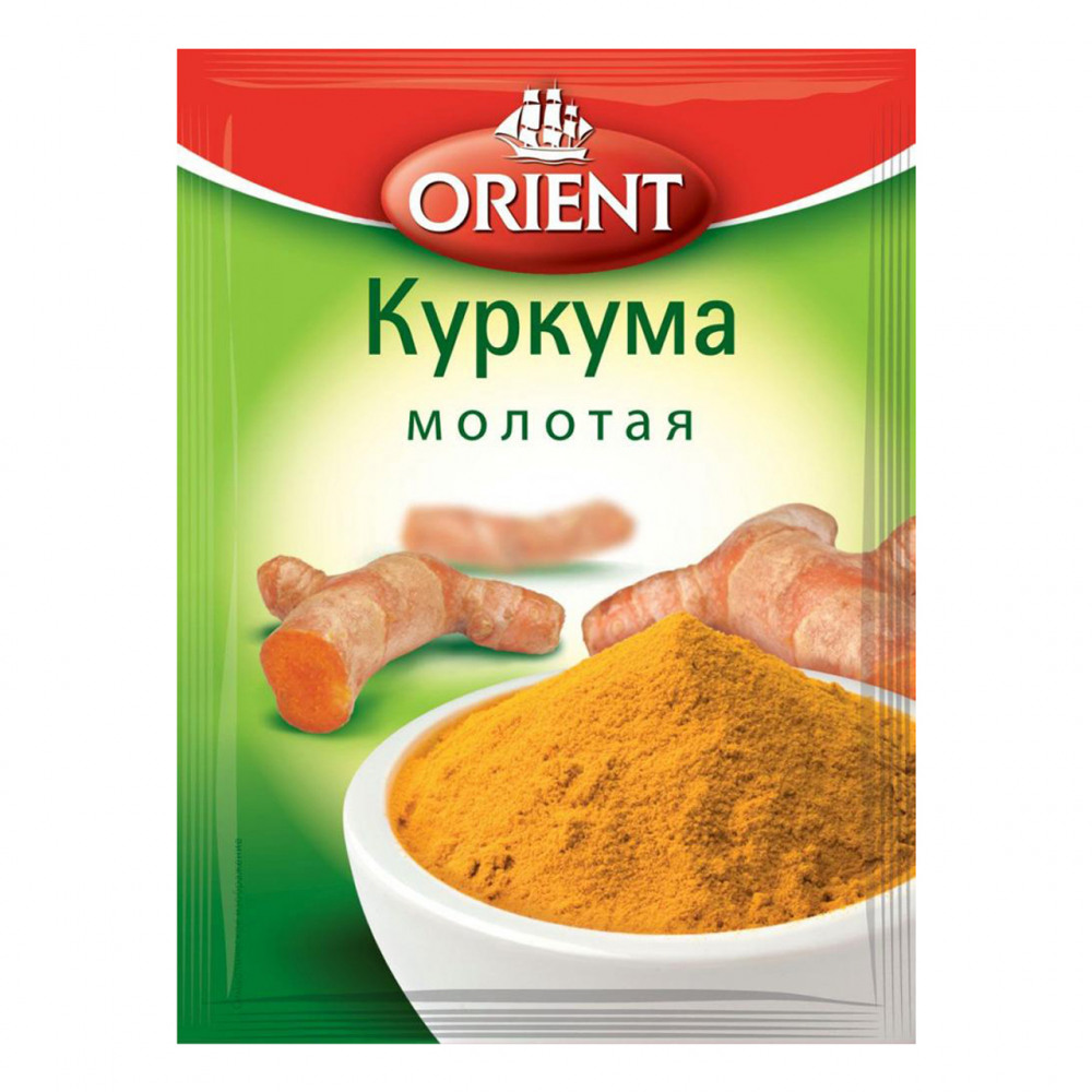 Купить приправа orient куркума молотая 12г с доставкой на дом в ...