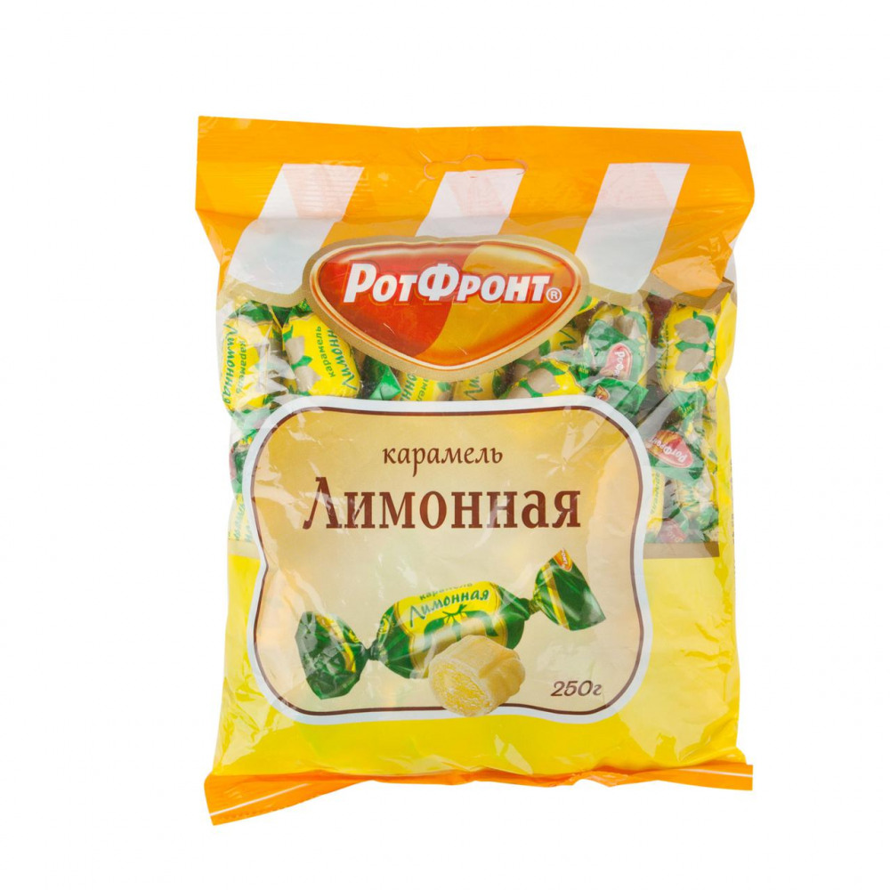 Купить Карамель Лимонная 250г с доставкой на дом в магазине SPAR