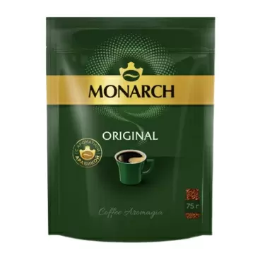 Изображение товара Кофе Растворимый Monarch Original 75г м/у Изображение товара Кофе Растворимый Monarch Original 75г м/у