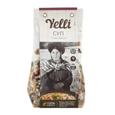 Изображение товара Суп Yelli Семь Бобов 250г