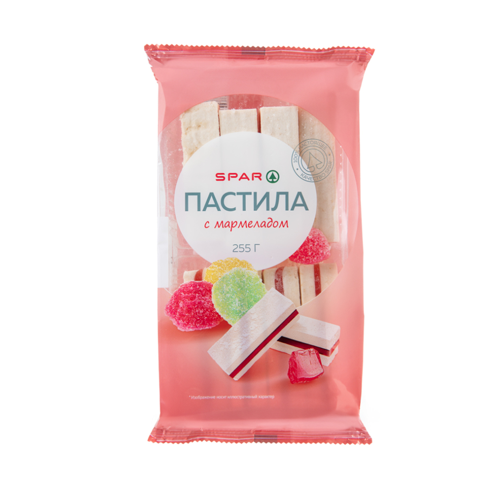 Изображение товара Пастила SPAR с Мармеладной Прослойкой 255г