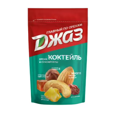 Изображение товара Коктейль Джаз из Орехов и Сухофруктов 150г