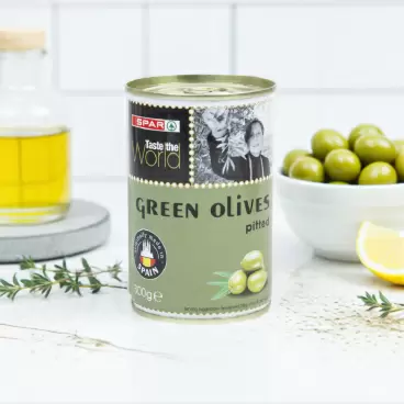 Изображение товара Оливки SPAR без Косточек 300г ж/б