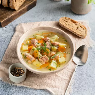 Изображение товара Уха из 3 Видов Рыбы 500мл