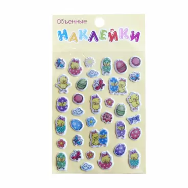 Изображение товара Наклейки Объемные в Ассортименте
