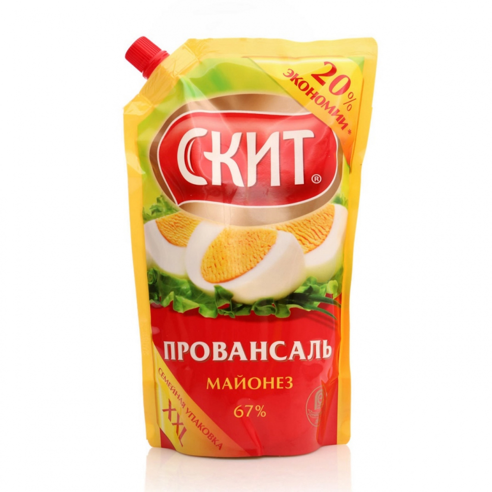 Изображение товара Майонез Скит Провансаль 67% 675мл дой-пак