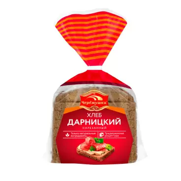 Изображение товара Хлеб Черемушки Дарницкий Нарезка 340г