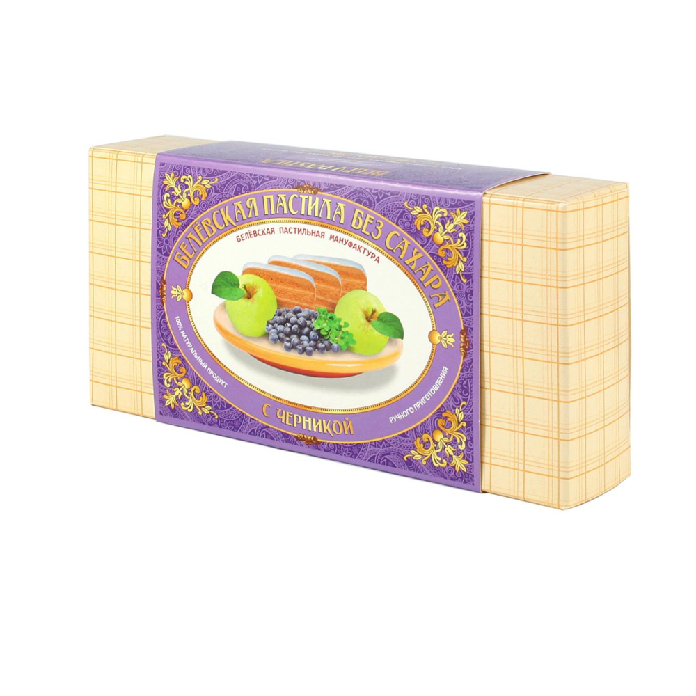 Изображение товара Пастила Белевская Черника без Сахара 180г