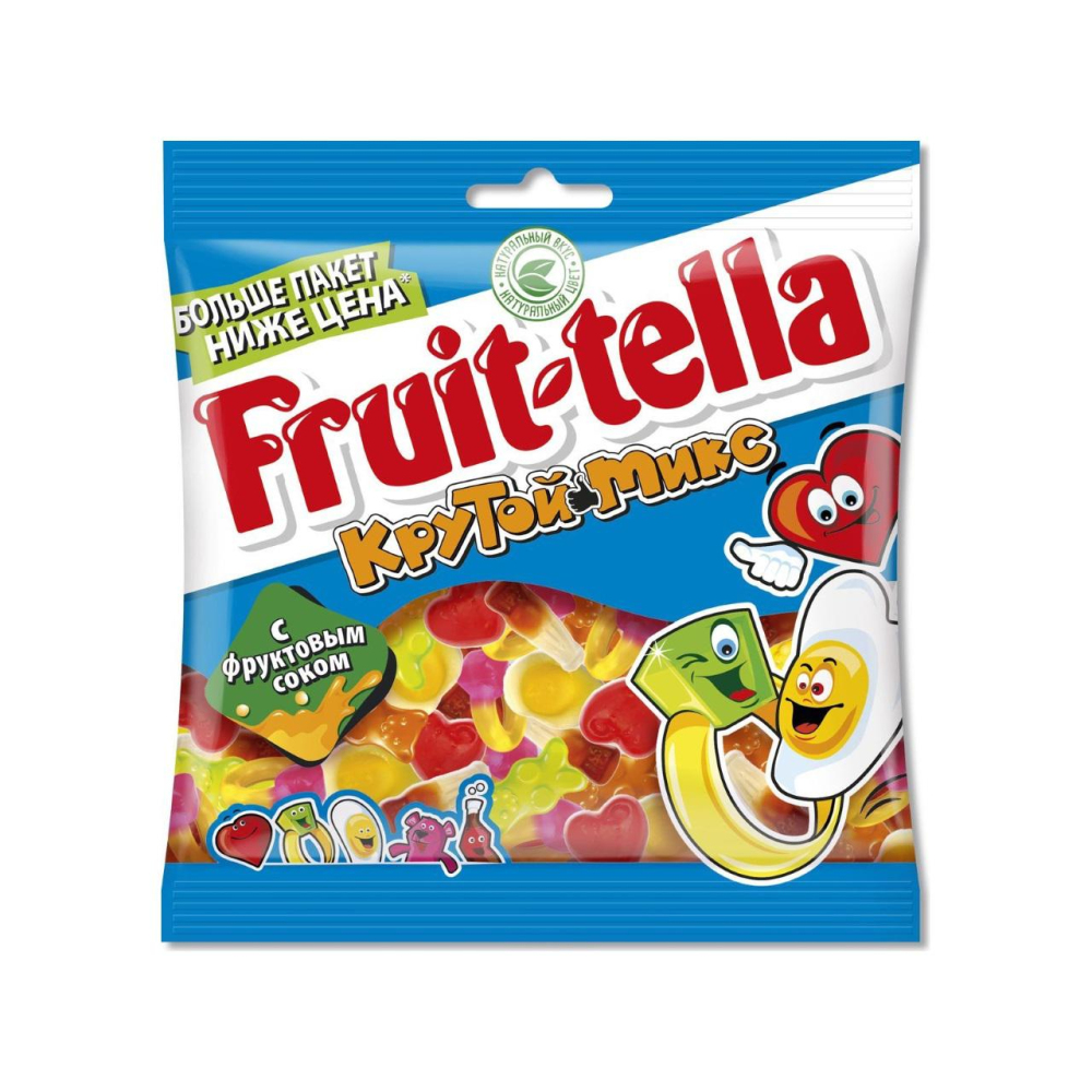 Изображение товара Мармелад Жевательный Fruit-Tella Крутой Микс 150г