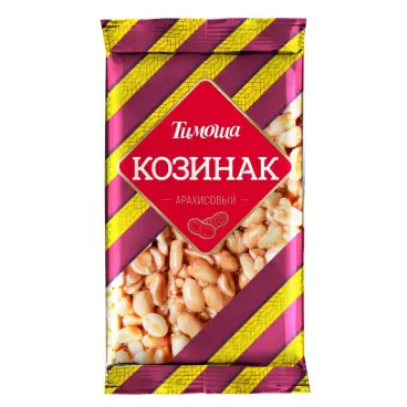 Изображение товара Козинак Тимоша Арахисовый 170г Изображение товара Козинак Тимоша Арахисовый 170г