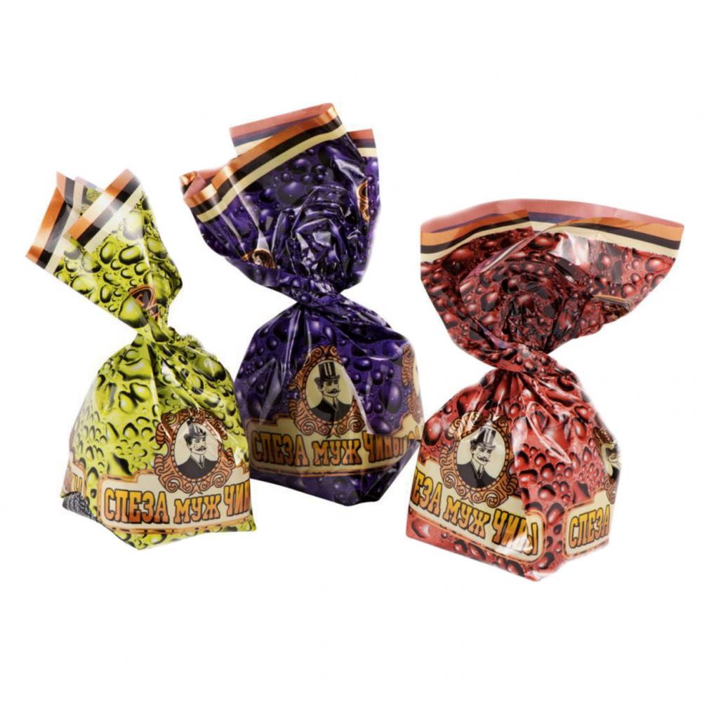 Изображение товара Конфеты Слеза Мужчины — шоколадные весовые конфеты АТАГ