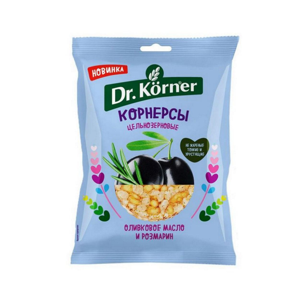Изображение товара Dr.Korner Чипсы кукурузно-рисовые с маслом и розмарином 50 г