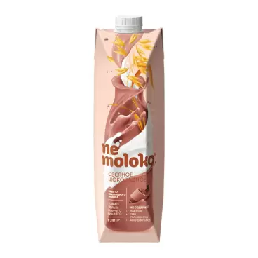 Изображение товара Напиток Овсяный Nemoloko Шоколадный 1л