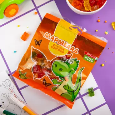 Изображение товара Мармелад Жевательный SPAR KIDS Медвежонок 140г