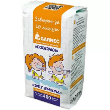 Изображение товара Крупа Полбяная Гарнец 400г