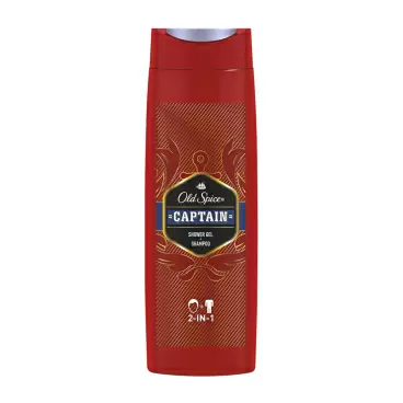 Изображение товара Гель для Душа + Шампунь Old Spice Captain Мужской 400мл