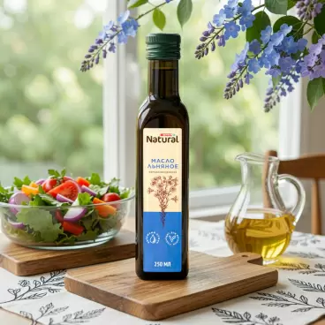 Изображение товара Масло Льняное SPAR NATURAL Нерафинированное 250мл