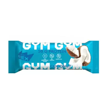 Изображение товара Батончик Протеиновый Protein Rex Кокос 60г Изображение товара Батончик Протеиновый Protein Rex Кокос 60г