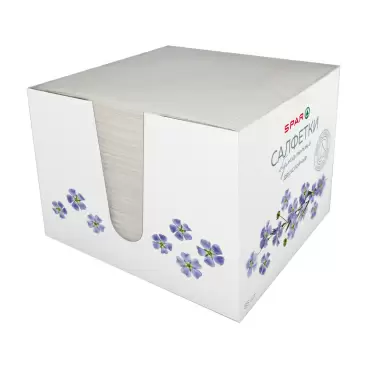 Изображение товара Салфетки Бумажные SPAR в Спендере 2 Слоя 85шт