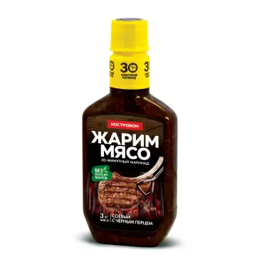 Изображение товара Маринад Костровок Соевый с Черным Перцем 300г