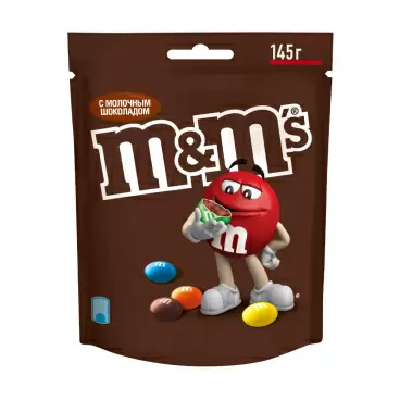 Изображение товара Драже M&Ms Молочный Шоколад 145г