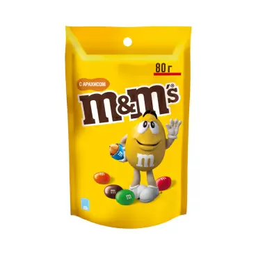 Изображение товара Драже M&Ms Арахис 80г