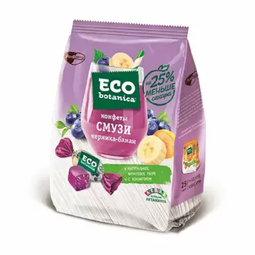 Изображение товара Конфеты Neo Botanica Смузи Черника Банан 150г