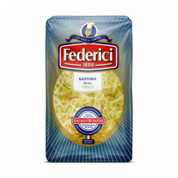 Изображение товара Макаронные Изделия Federici Бантики 400г
