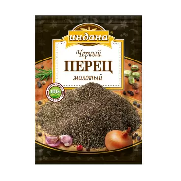 Изображение товара Перец Индана Черный Молотый 50г