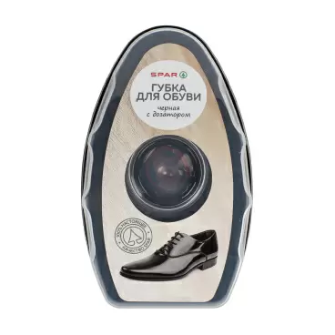 Изображение товара Губка для Обуви SPAR с Дозатором Черная