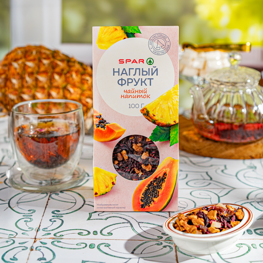 Изображение товара Чайный Напиток SPAR Наглый Фрукт 100г