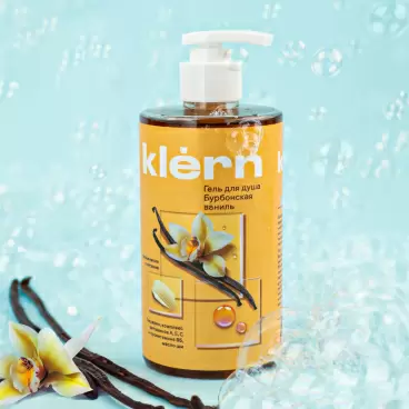 Изображение товара Гель для Душа Klern Бурбонская Ваниль 460мл