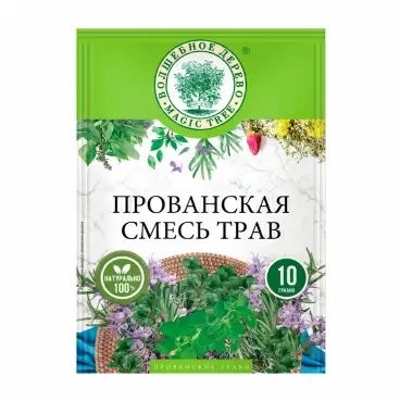 Изображение товара Приправа Волшебное Дерево Прованская Смесь Трав 10г Изображение товара Приправа Волшебное Дерево Прованская Смесь Трав 10г